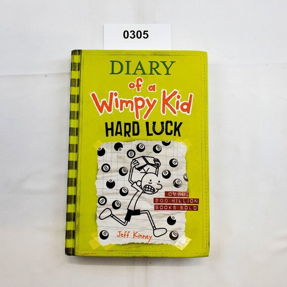 Diary Of A Wimpy Kid Hard Luck Book - by Jeff Kinney - Picture 1 of 6
